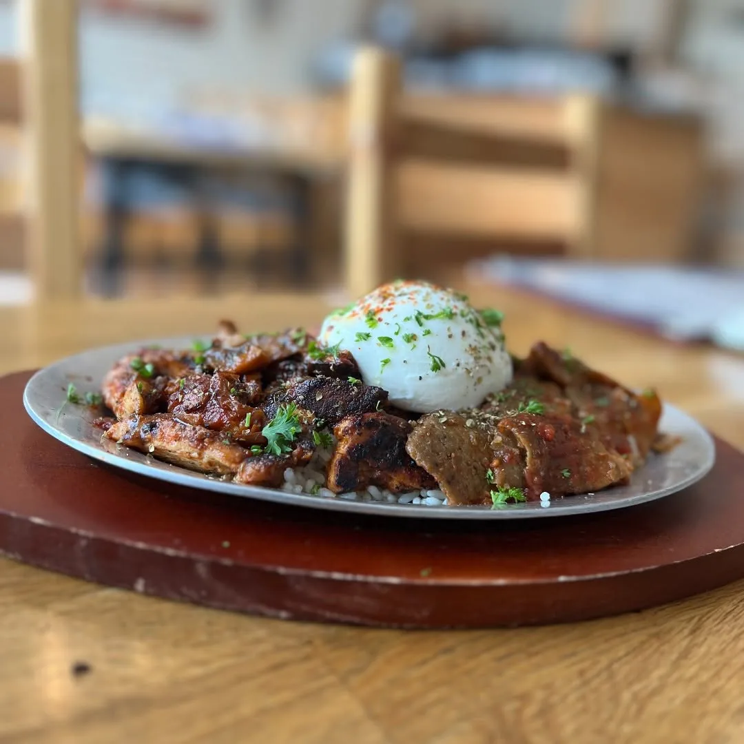 Mio's yogurt kebap at Mio's Grill & Cafe