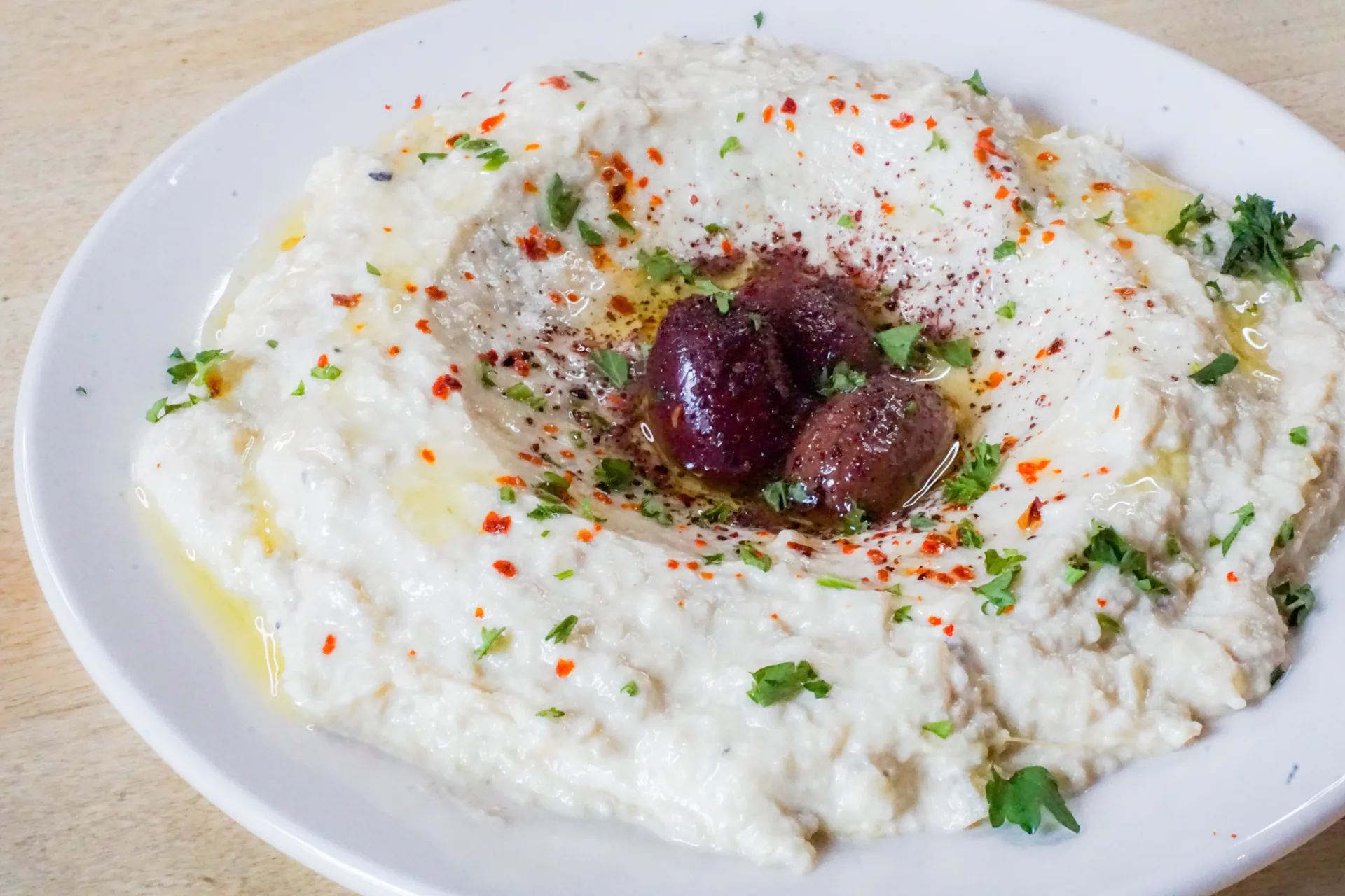 Babaganoush at Mio's Grill & Cafe